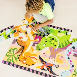 Dinosaur Dawn Floor Puzzle - 24 Pieces
