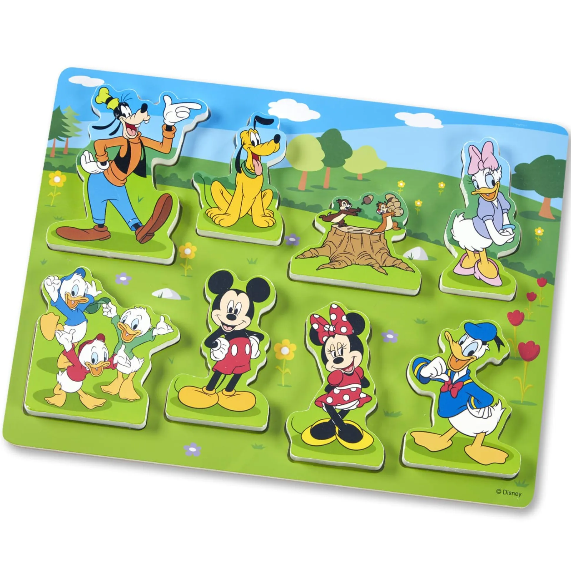 Disney Mickey Mouse Wooden Chunky Puzzle