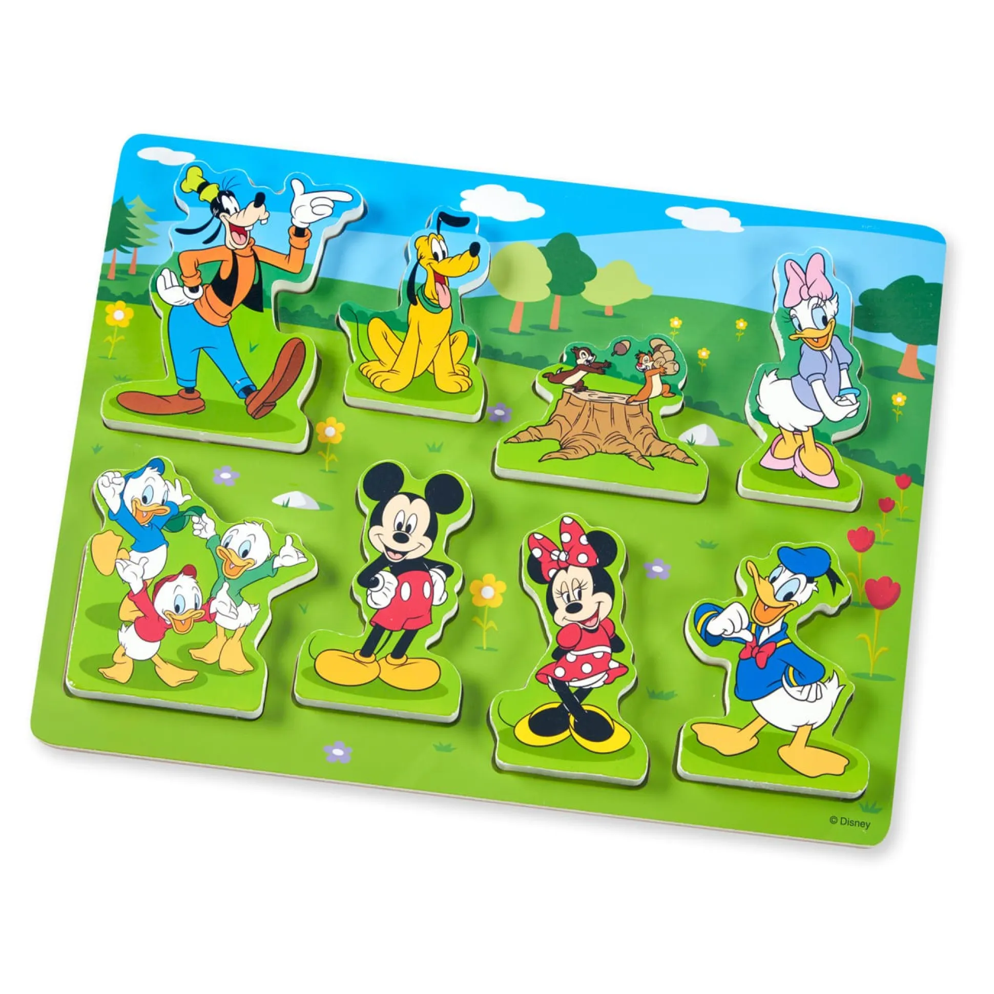 Disney Mickey Mouse Wooden Chunky Puzzle