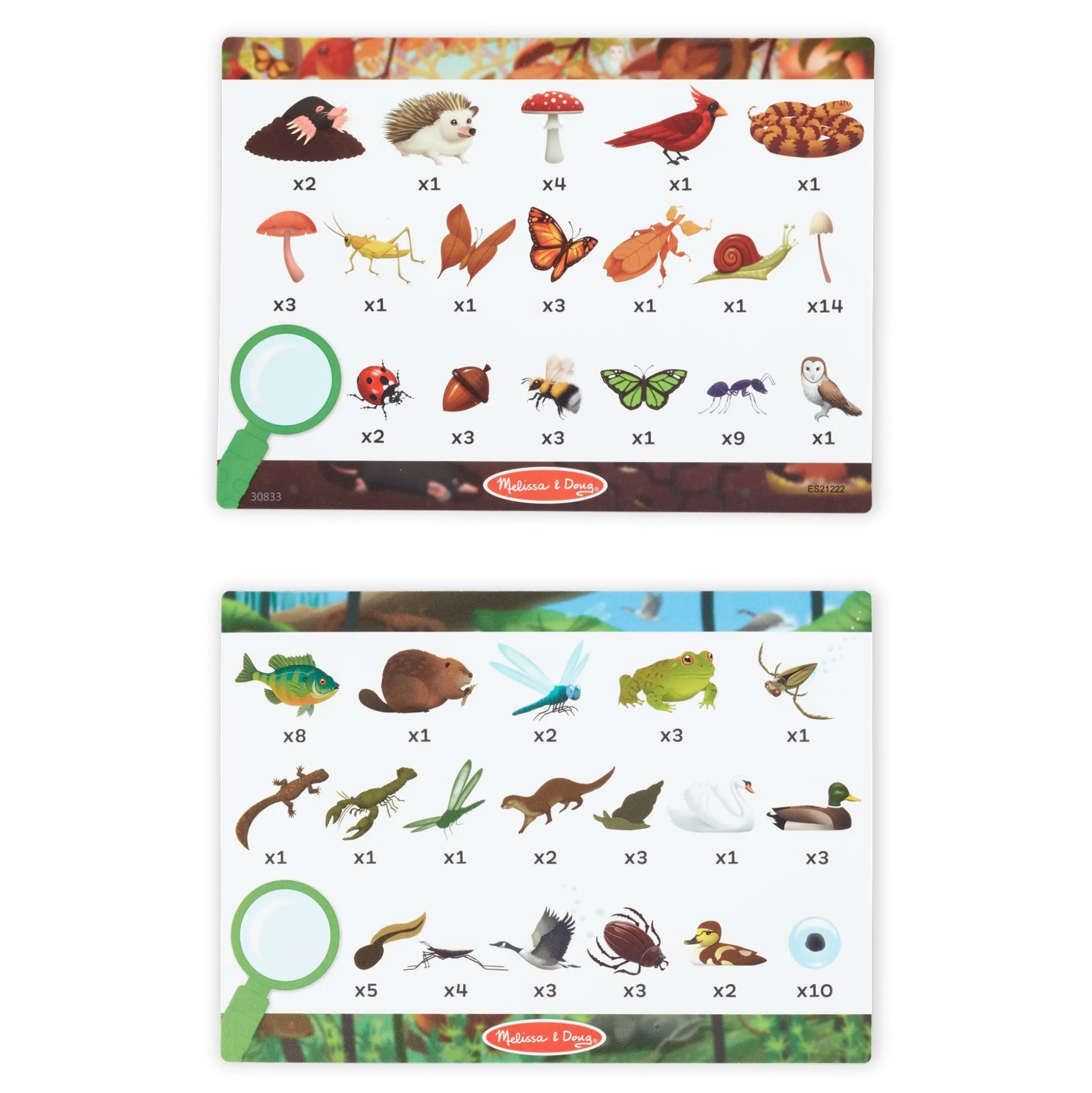 Let's Explore Double-Sided Seek & Find Puzzle