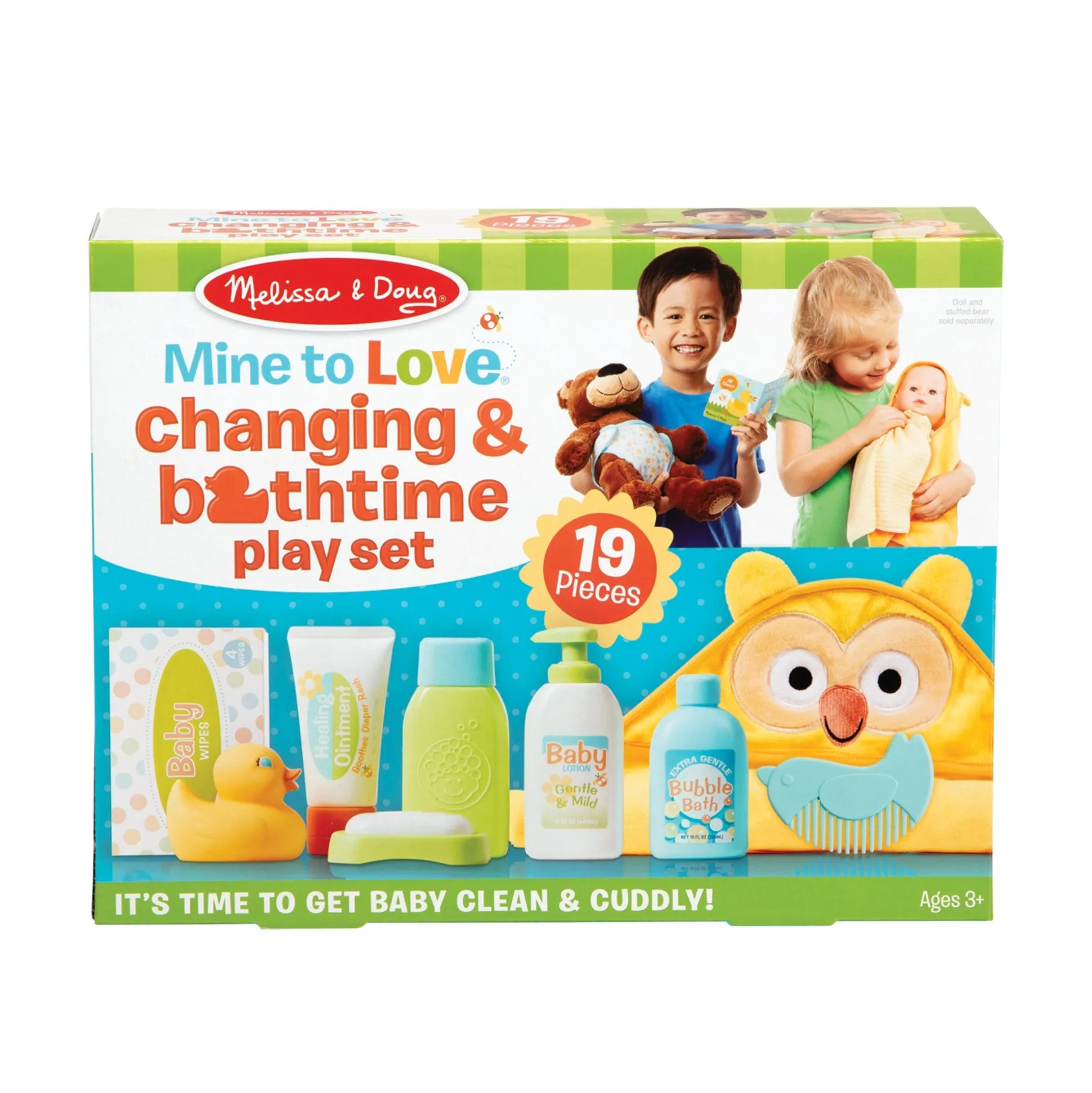 Mine to Love Changing & Bathtime Play Set