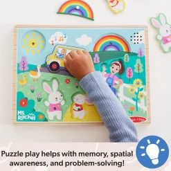 Ms. Rachel™ Wooden Song Puzzle – 6 Pieces