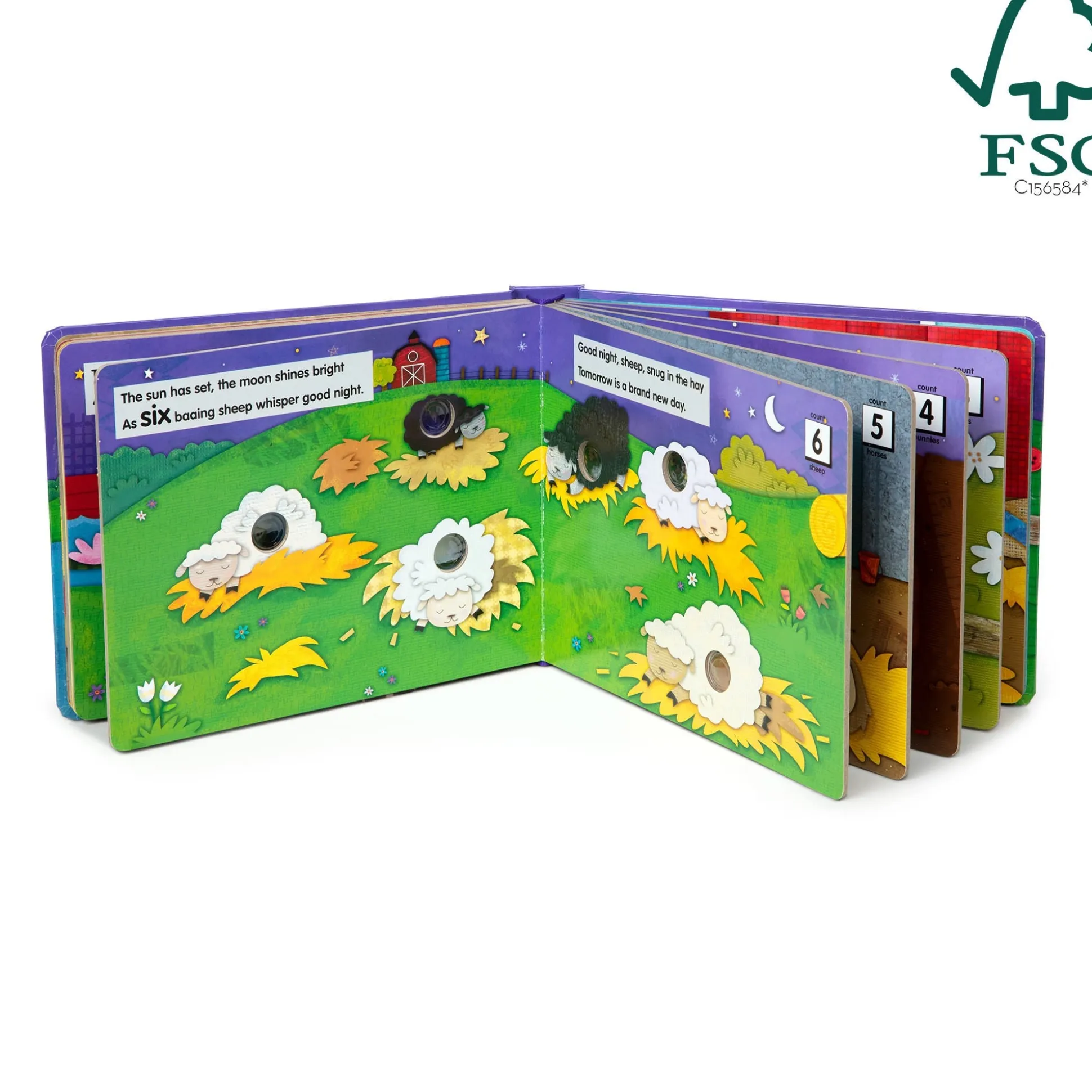 Poke-a-Dot: Good Night, Animals Board Book