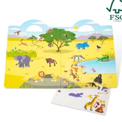 Puffy Sticker Play Set - Safari