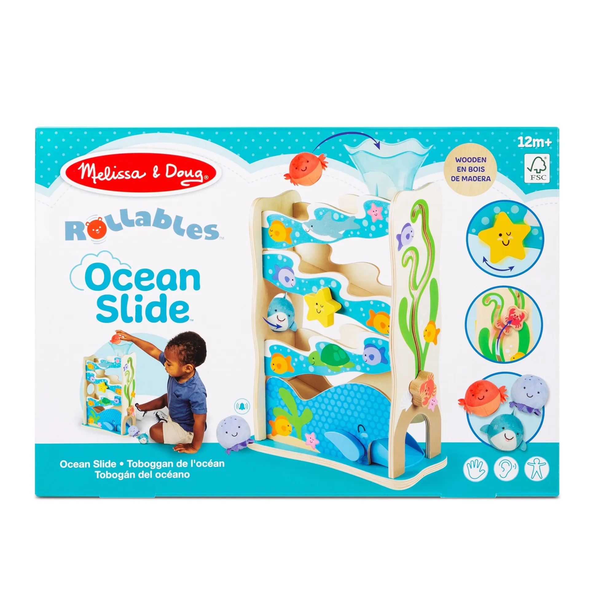 Rollables Wooden Ocean Slide