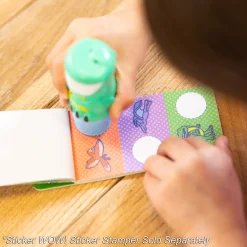 Sticker WOW!® Mini Activity Pad & Refill Stickers - Dinosaur (200+ Stickers, Stamper Not Included)