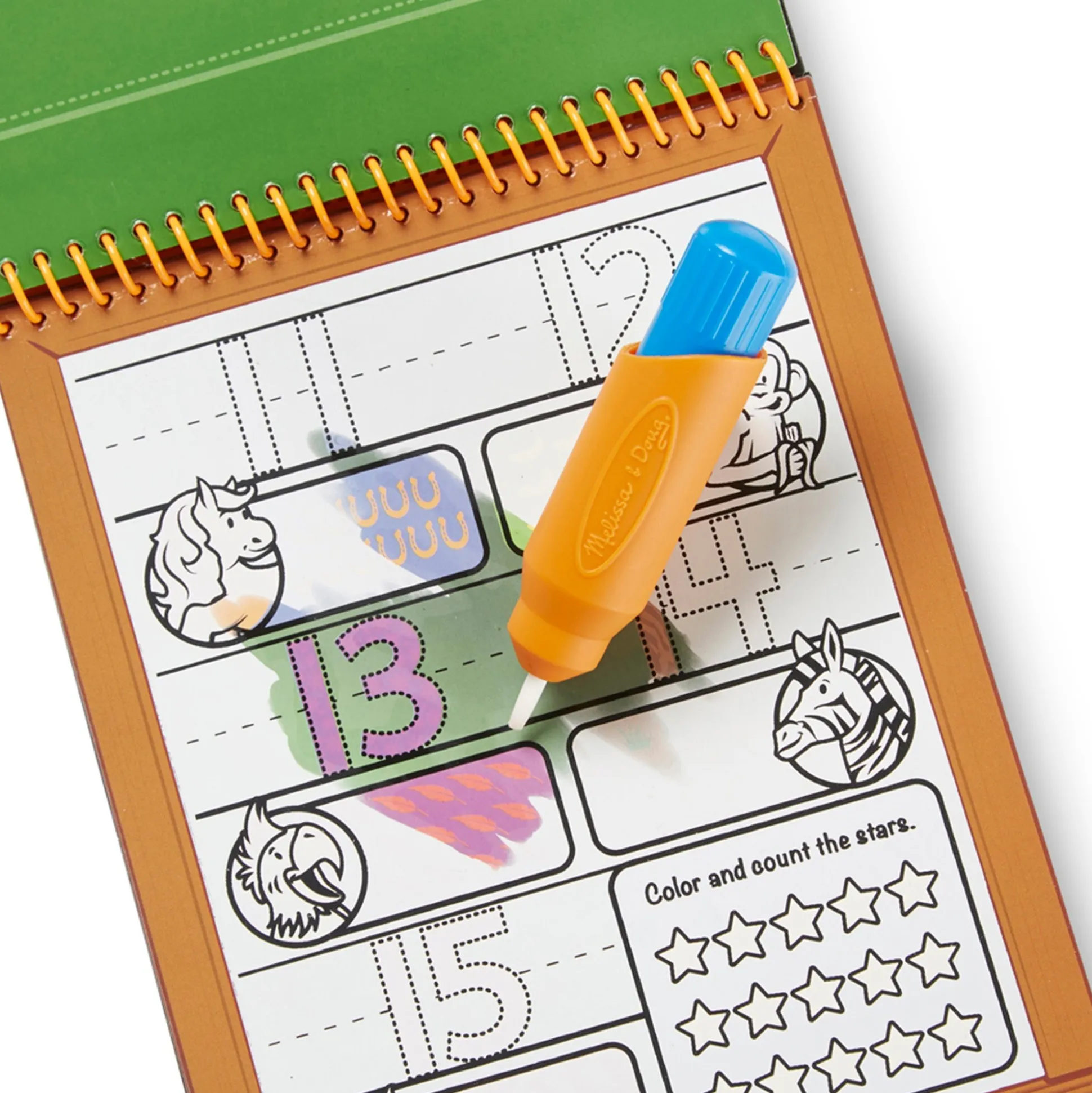Water Wow! Water-Reveal Activity Pad - Numbers